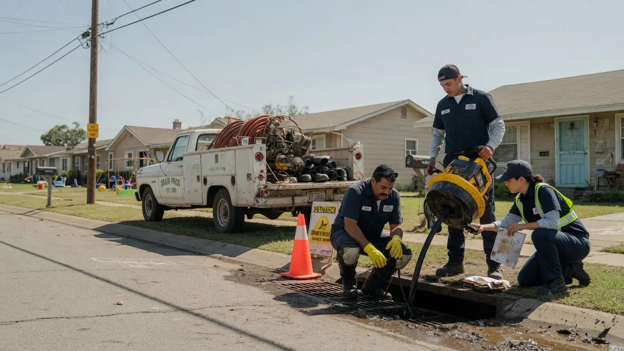 Drain Cleaning in Ben Franklin, TX near me